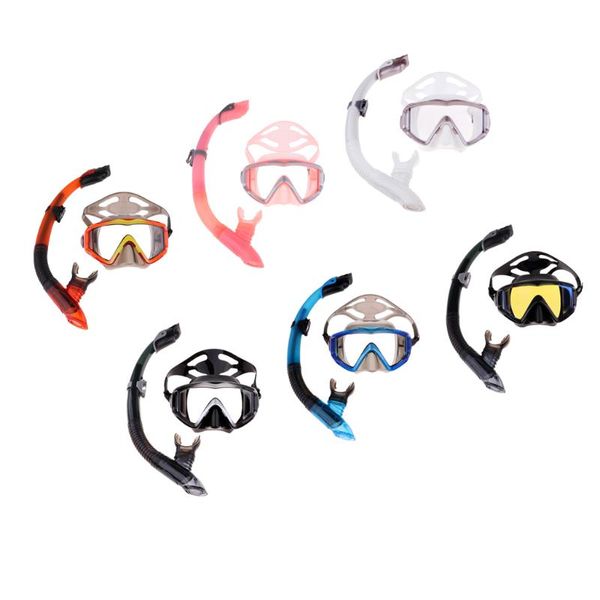 

profession anti - fog & full dry snorkel set diving snorkeling equipment masks
