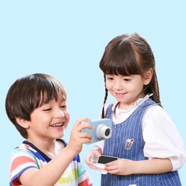 

mini digital camera 2 inch cartoon cute toys children christmas birthday gift 1080p toddler cameras