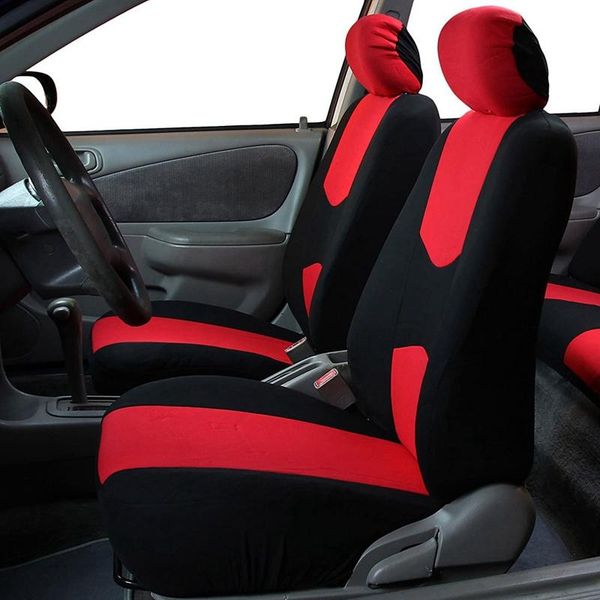 

4pcs car seat cover set front four seasons universal breathable soft covers