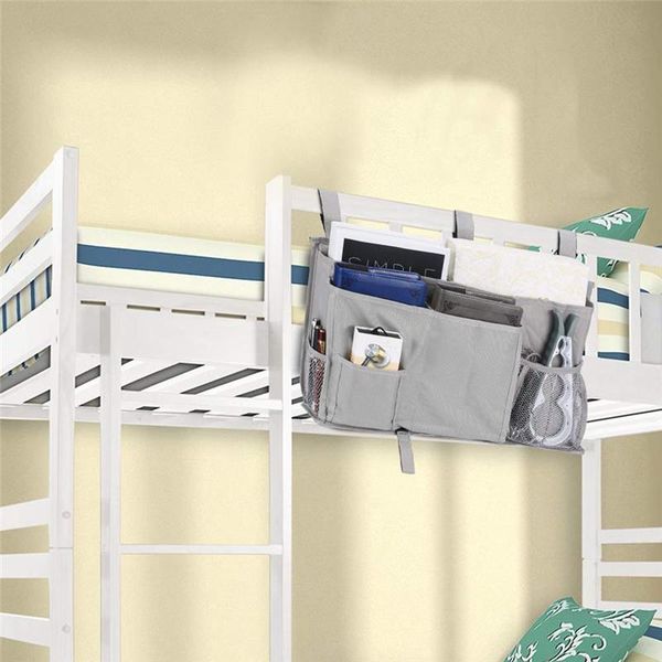 

bedside caddy bed storage organizer hanging bag for bunk desk office car backrest dorm bags