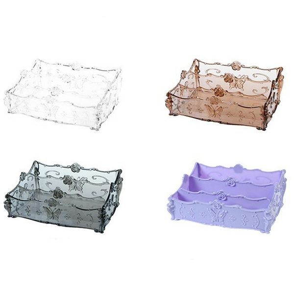 

storage boxes & bins cosmetic box brush lipstick holder desk bathroom organizer large capacity makeup display case