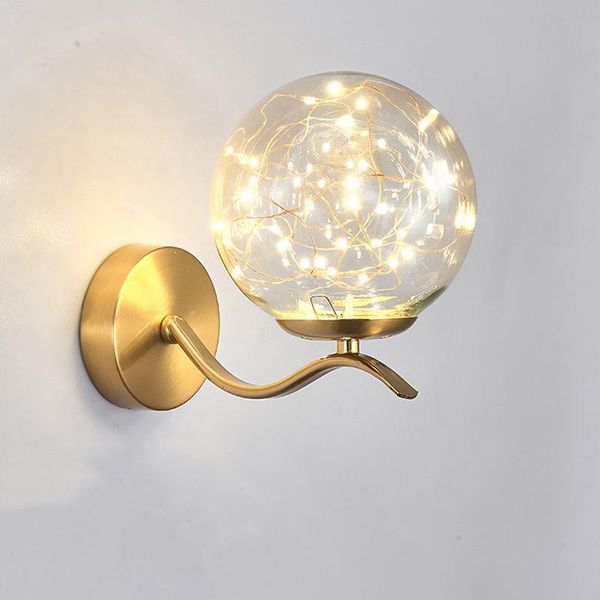

wall lamp light luxury creative indoor bedside modern simple living room corridor staircase background lamps