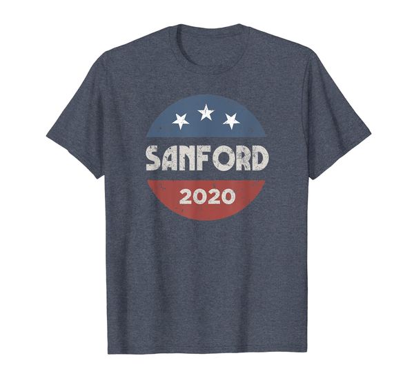 

mark sanford 2020 for president campaign election t-shirt, White;black