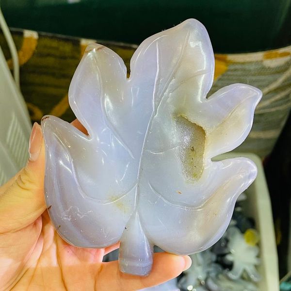 

natural agate quartz hand carved ornament healing gemstone home decoration decorative objects & figurines