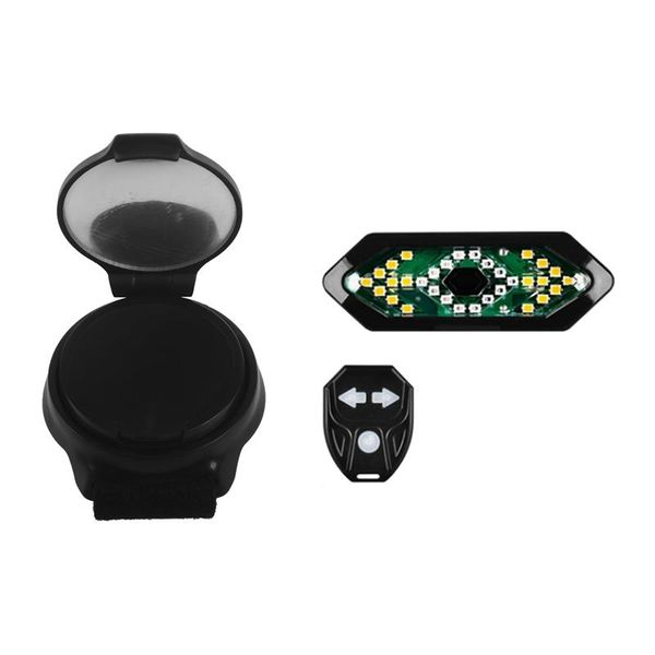 

bike groupsets 1 pcs bicycle reflector wrist mirror & set turn signals rear light