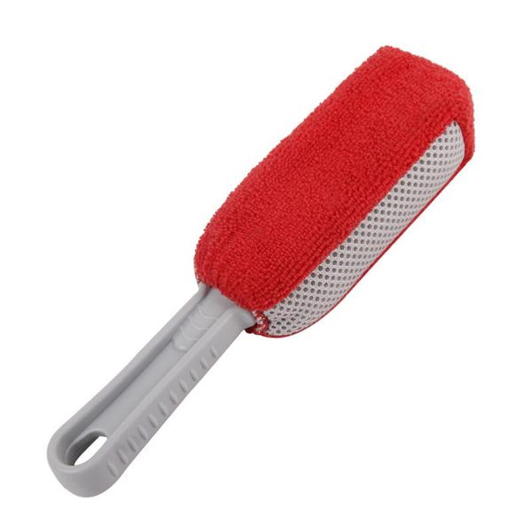 

car sponge rim brush ergonomic handheld maintenance dirt remove anti scratch non slip wash universal motorcycle truck cleaning tool