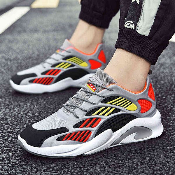 

2021 fashion daddy shoes men's spring and autumn casual sports, Black;white