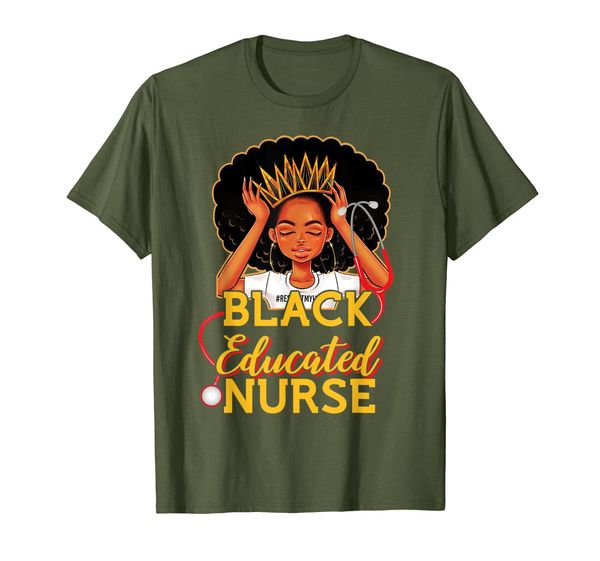 

proud black educated nurse black african american black girl, White;black