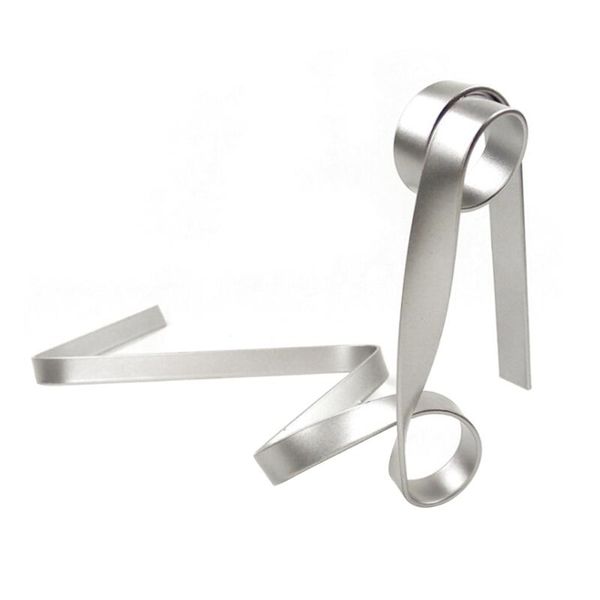 

kitchen storage & organization iron ribbon suspension wine display rack decorative bottle holder table decoration