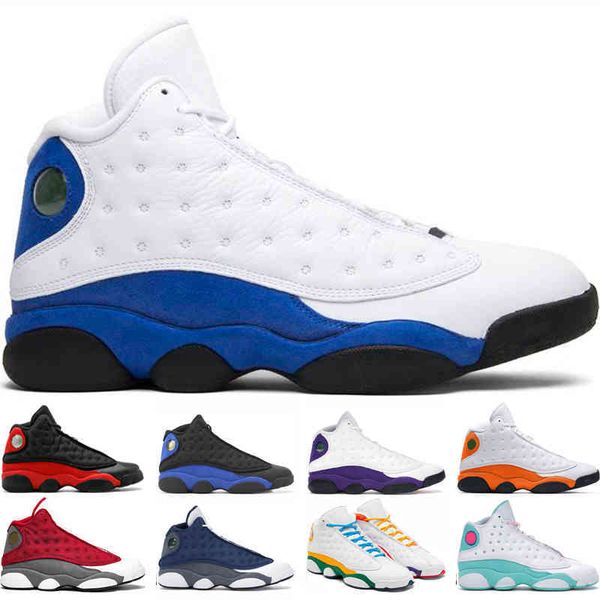 

men basketball shoes jumpman 13s red flint 13 hyper royal he got game black cat mens outdoor sports sneakers
