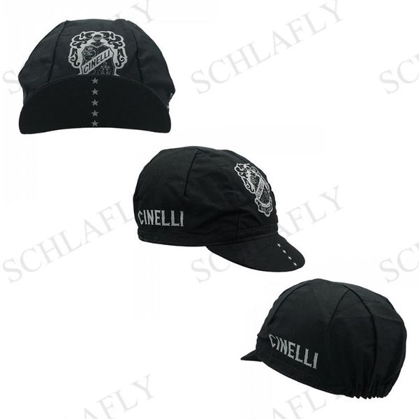 

cycling caps & masks black retro classical hat schlafly