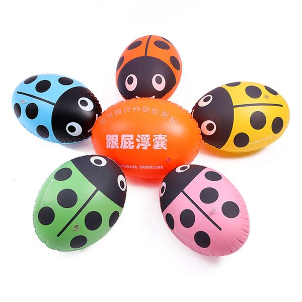 

swimming with fart balloon inflatable swimming circle big float orange adult, Blue