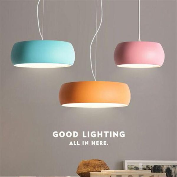 

pendant lamps nordic macaroons multicolor lamp bedroom simlpe creative lovely designer home kids metal ac