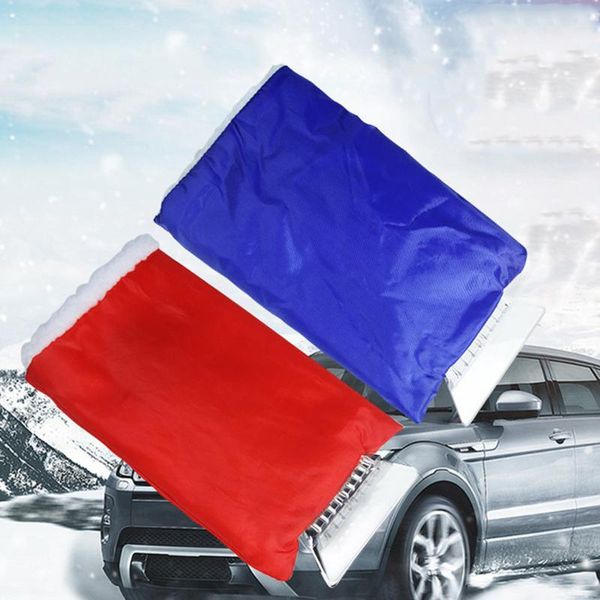 

sale car windshield ice scraper with warm gloves snow shovel winter frost removal clean tools sponge