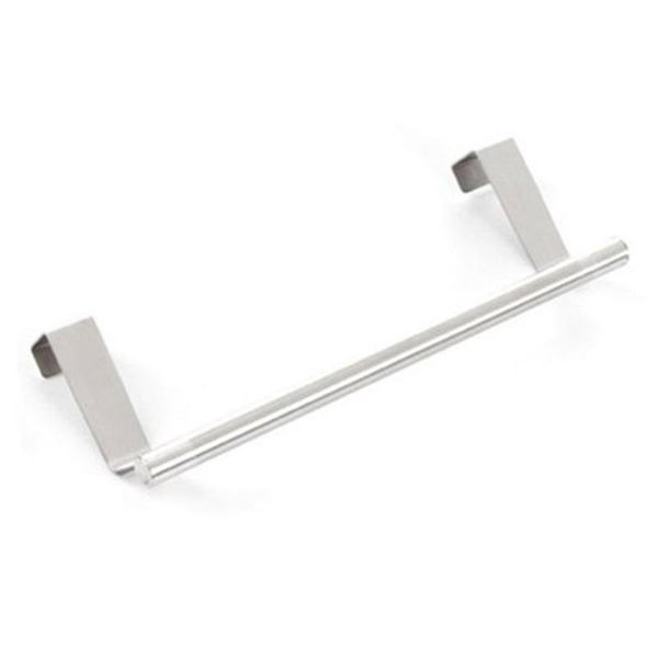 

towel racks kitchen multi-function stainless steel single bar perforation-cabinet mop hanger