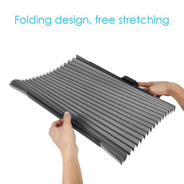 

59x18 inch car front windshield sunshade uv protector easily installation retractable visor sun personal automobile accessories
