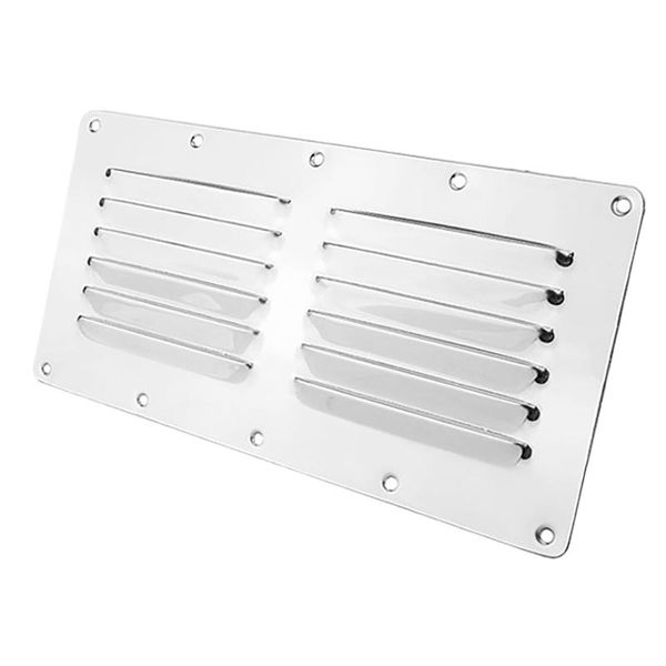 

stainless steel marine air vent cover boat louvered accessories braid line