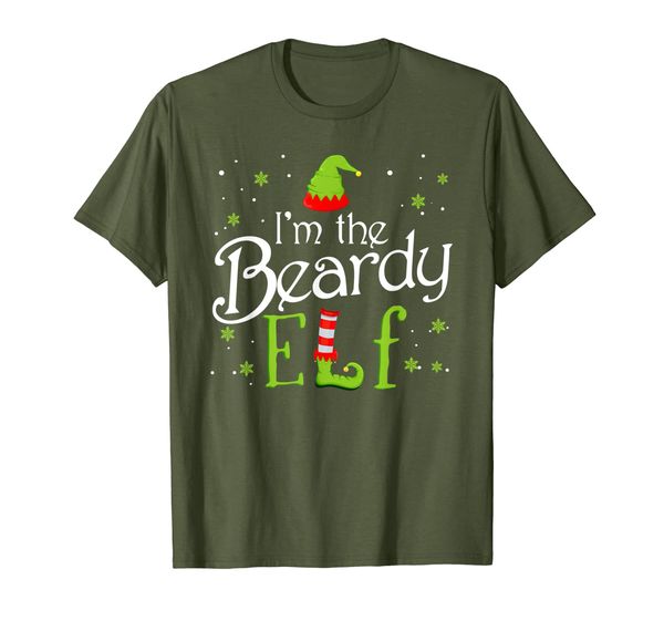 

I'm The Beardy Elf Funny Group Matching Family Xmas Gift T-Shirt, Mainly pictures