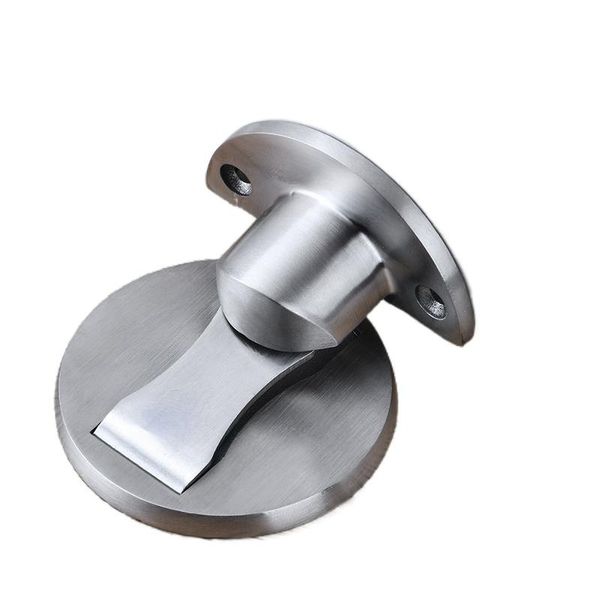 

zinc alloy solid no-punching anti-collision magnetic door s ser hidden holders catch floor nail-catches & closers