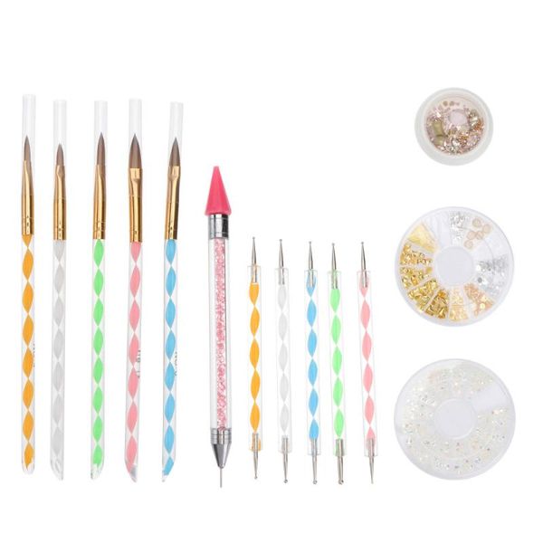 

nail art kits 1 set liner brush sequin pen painting brushes manicure