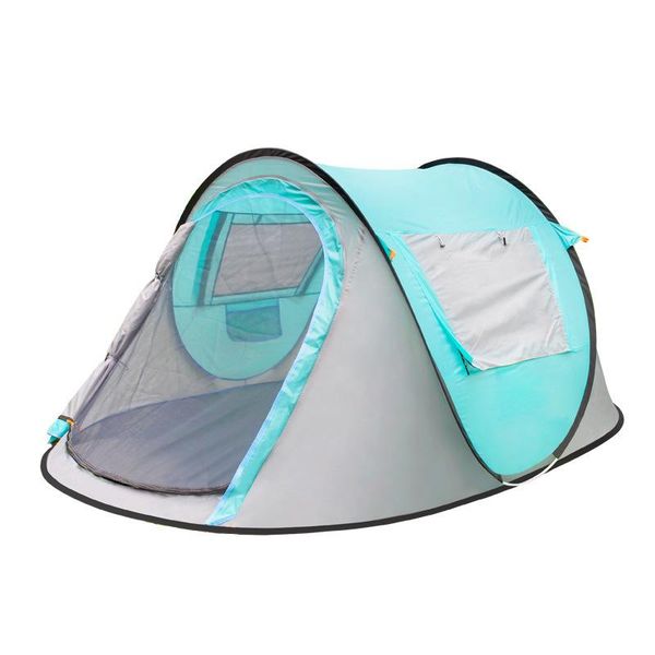 

outdoor 1 second quick open camping tents fully automatic super breathable 4 man tent rainproof anti-mosquito and shelters