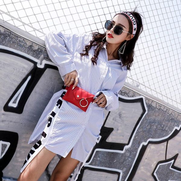 

waist bags fashion women pack femal belt bag phone pouch envelope bags(red)
