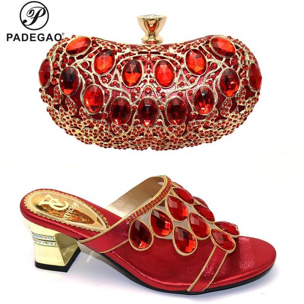 

dress shoes red selling nigerian party shoe and bag sets african bags to match with set shinning crystal, Black