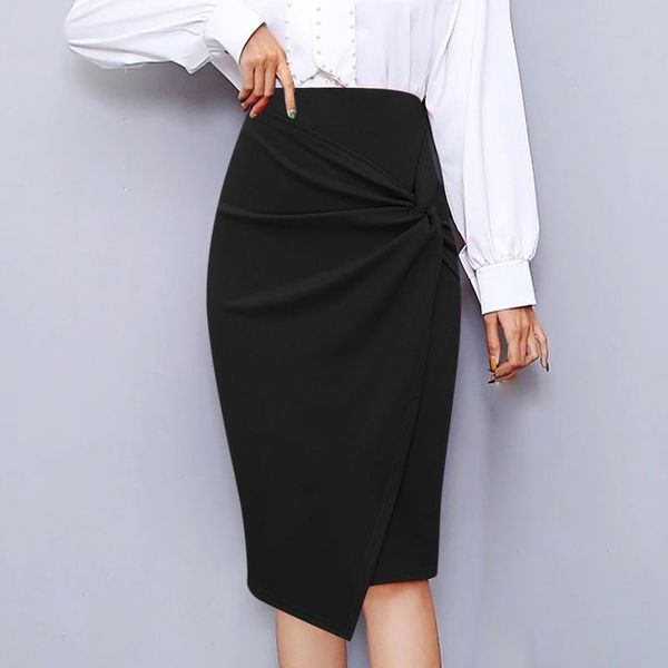 

party dresses women's fashion half-length skirt solid color step package hip short, White;black