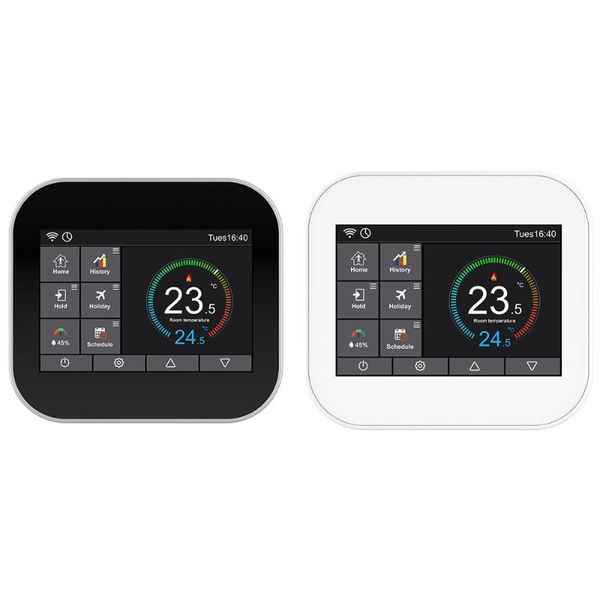 

smart home control wifi press thermostat for water heating/radiator valve mc6-hw