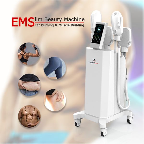 

emslim body slimming hiemt muscle stimulator fat reduce machine sculpt muscles building