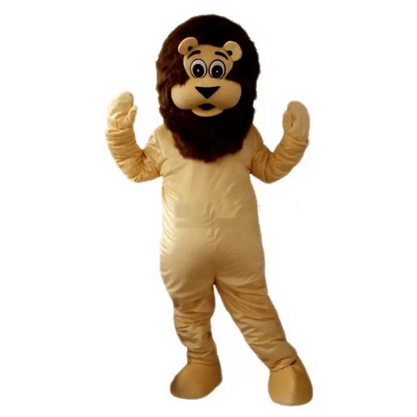 

halloween big lion mascot costume customize cartoon animal anime theme character size christmas carnival fancy dress, Red;yellow