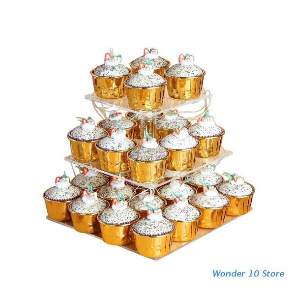 

other bakeware pastry stand 3 tier acrylic cupcake display cake durable easy safe