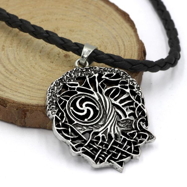 

viking tree of life necklace viking jewelry, Silver