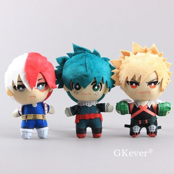 

movies & tv toy my hero academia mascot plush pendant with keychain 6\