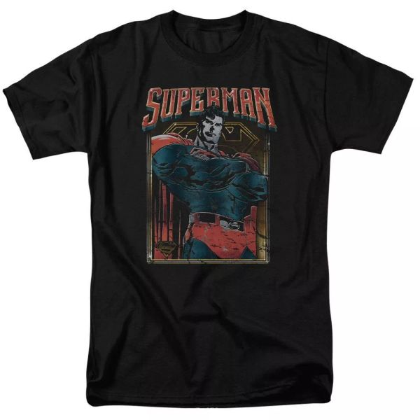

superman head bang t-shirt dc comics sizes s-3x new, White;black