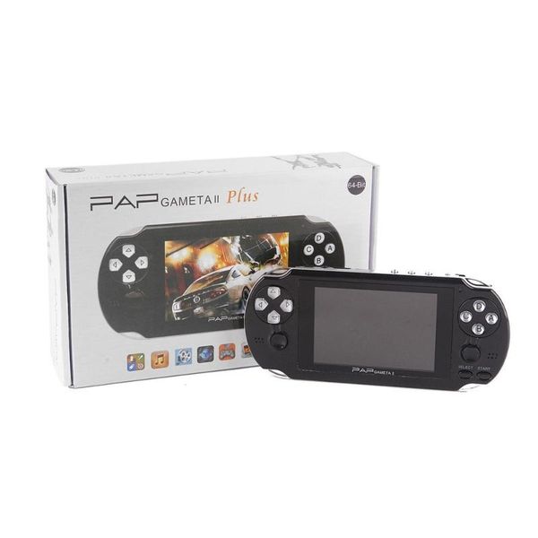 

for pap ii plus 4.3" handheld game player 64bit gameta 16gb pmp psp mp4 mp5 video consoles portable players