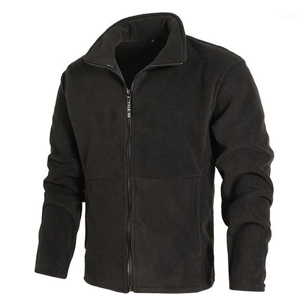 

men's jackets men winter fleece jacket coat spring autumn casual tactical army outwear thick warm military male plus size m-3xl, Black;brown