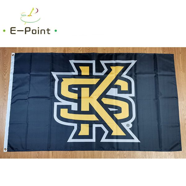 NCAA Kennesaw State Corujas bandeira 3 * 5FT (90cm * 150 cm) bandeira de poliéster bandeira decoração voando home jardim flagg festive presentes