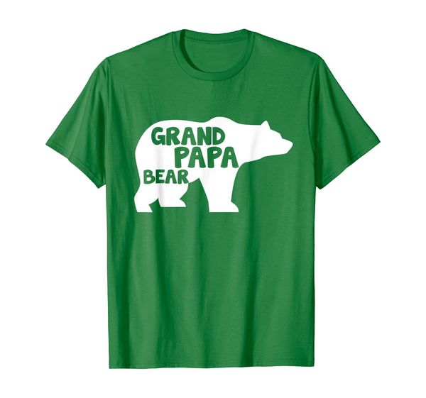 

grandfather's grandpapa bear gift t-shirt, White;black