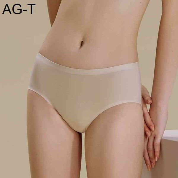 

seamless pure color cotton crotch underwear one piece briefs women's shorts underpants, Black;pink