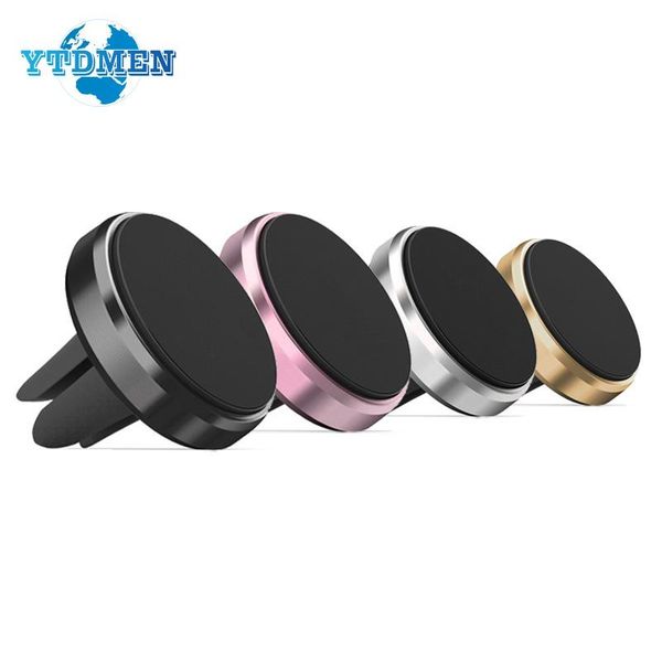 

cell phone mounts & holders universal magnetic aluminum alloy car holder vent navigation bracket mobile lazy person