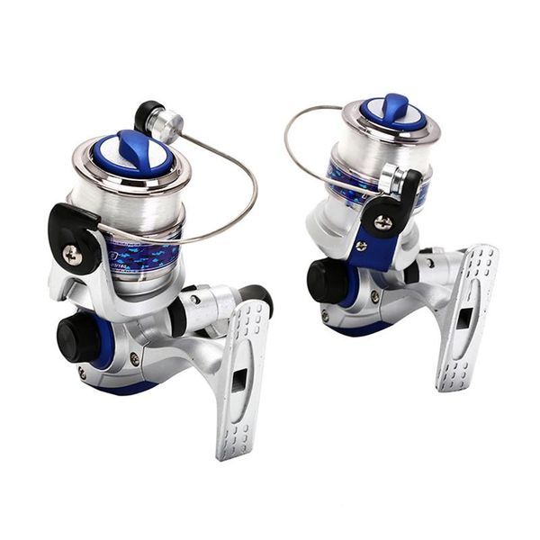 

pc spinning reel fishing line rotating wheel hand multiuse for ocean rubber handshake machine baitcasting reels