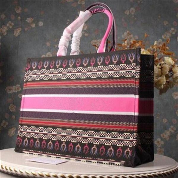 

multicolor classic totes designers luxurys canvas shopping bags large capacity woman handbags bag 41cm