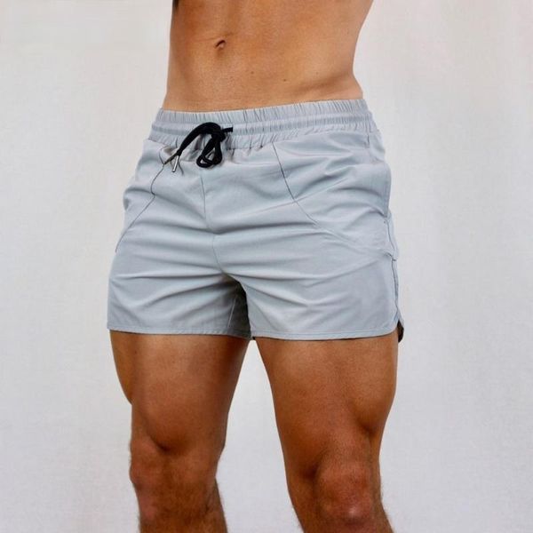 

men's shorts muscle summer training outdoor basketball sports fitness leisure three-point pants beach, White;black