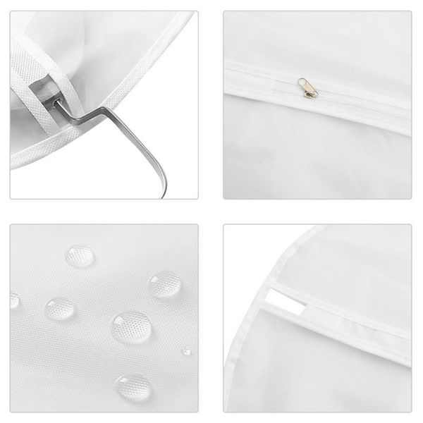 

clothing & wardrobe storage hanging clothes suit jacket dust cover bag