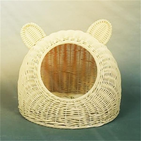 

cat beds & furniture pet's nest products cat's rattan closed bracket house dog's