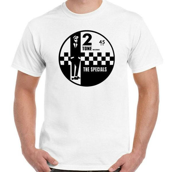

the specials 2 tone records t-shirt size s-5xl, White;black