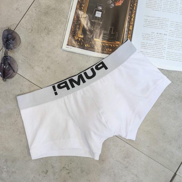 

underpants cotton gay men boxers shorts comfortable cueca man underwear boxer men's panties sexi, Black;white