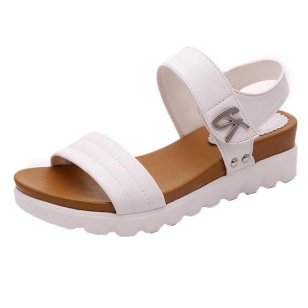 

sandals 2021 sagace summer gladiator women aged leather flat casual occasions fashion shoes lucky <=487g34, Black