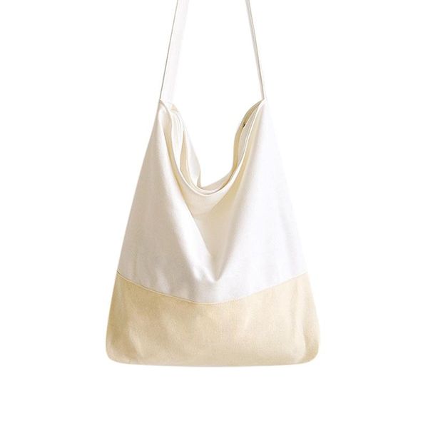 

canvas bag women's shoulder daily simple environmental protection shopping storage bags